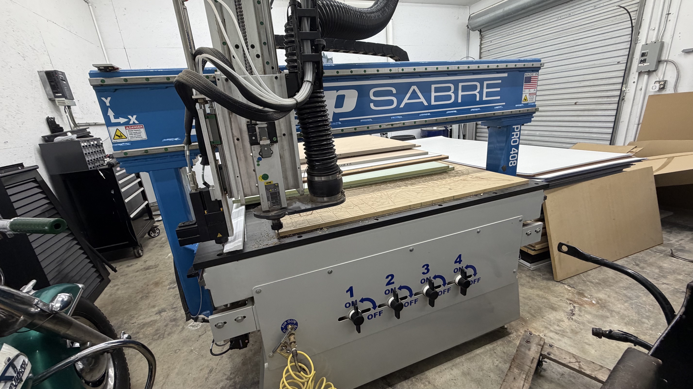 2023 ShopSabre Pro-408 CNC Router