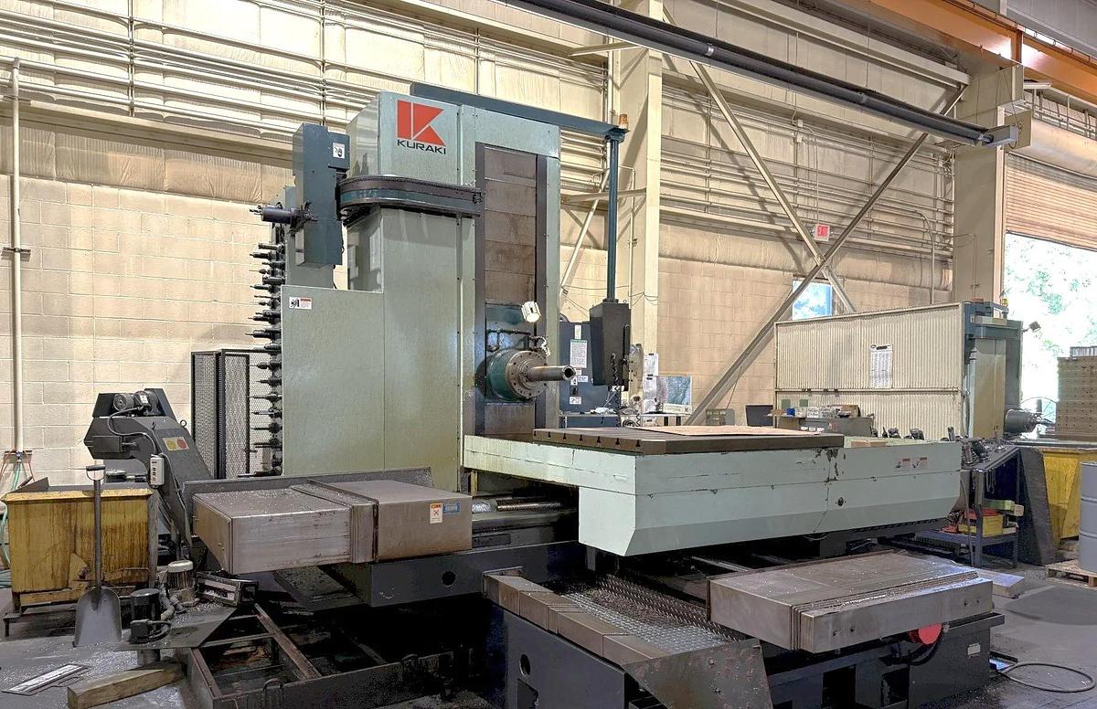 Used 1999 Kuraki KBT-11WA Horizontal Boring Mill, CNC for sale - photo 1