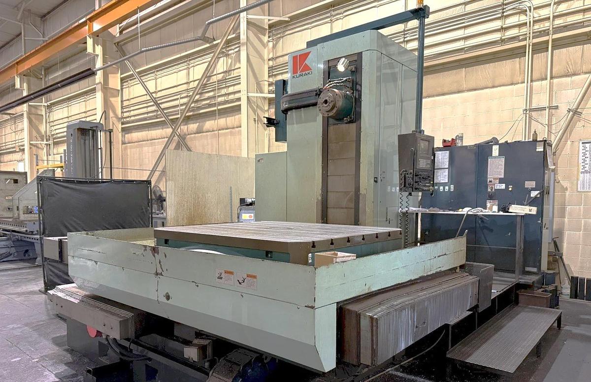 Used 1999 Kuraki KBT-11WA Horizontal Boring Mill, CNC - thumbnail 2