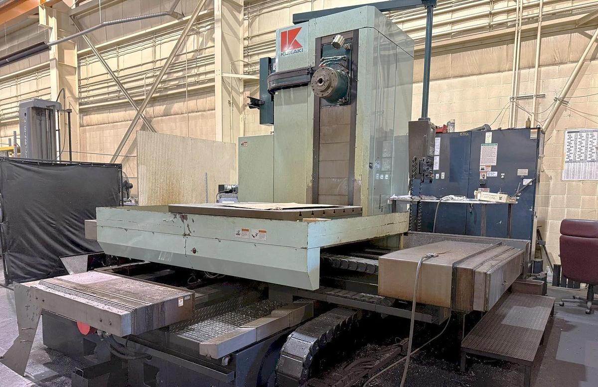 Used 1999 Kuraki KBT-11WA Horizontal Boring Mill, CNC - thumbnail 3