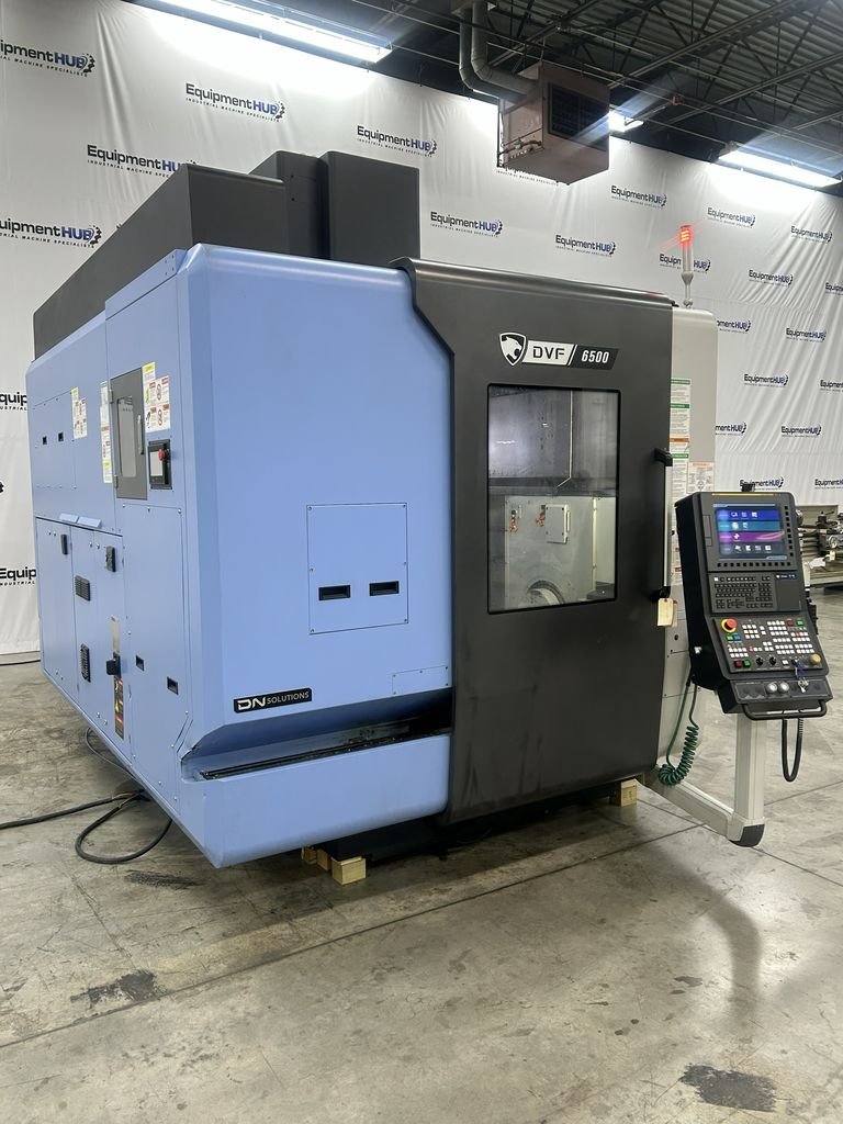 Used 2022 DN Solutions DVF-6500 5-Axis Vertical Machining Center - thumbnail 2