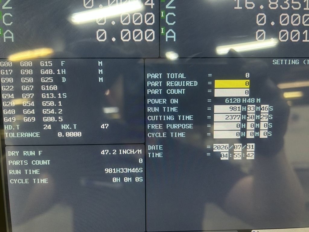 Used 2022 DN Solutions DVF-6500 5-Axis Vertical Machining Center - thumbnail 5