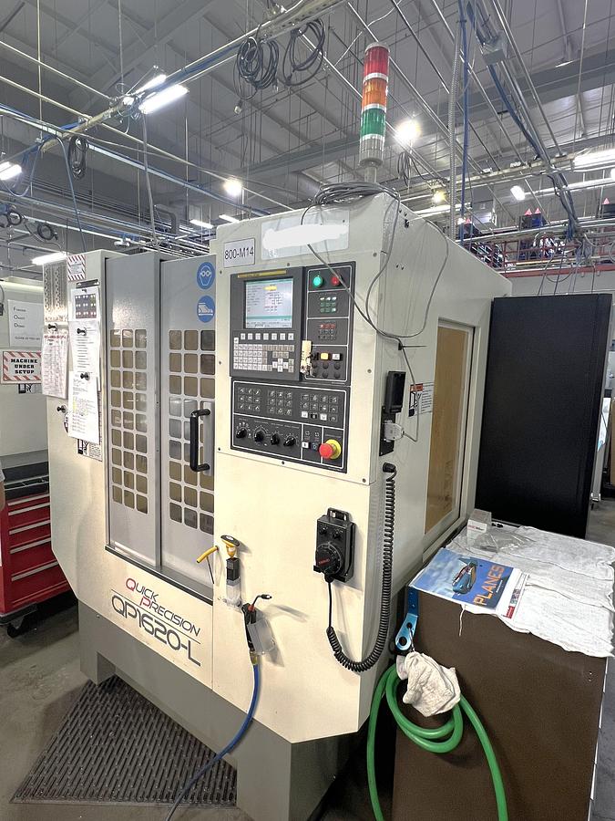 Used 2010 Chevalier Quick Precision QP1620-L Vertical Machining Center for sale - photo 1