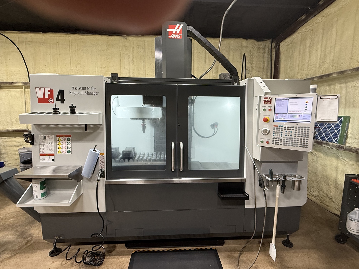 Used 2023 Haas VF-4 Vertical Machining Center for sale - photo 1