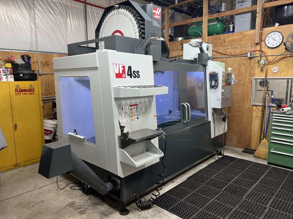 Used 2018 Haas VF-4SS Vertical Machining Center - thumbnail 2