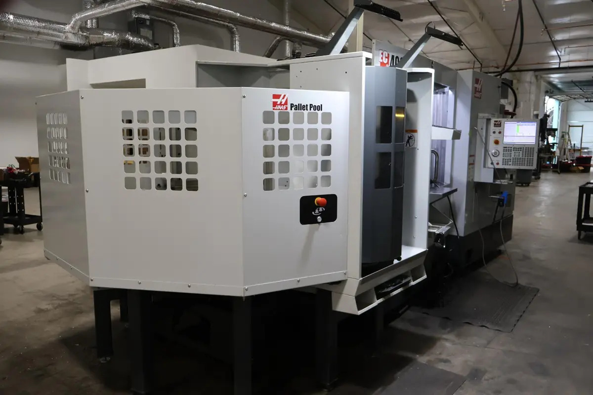 Used 2023 Haas EC-400PP Horizontal Machining Center for sale - photo 1