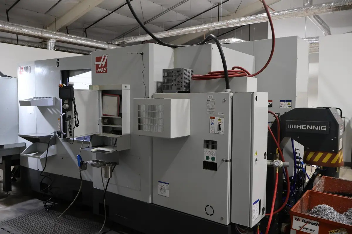 Used 2023 Haas EC-400PP Horizontal Machining Center - thumbnail 2